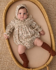 Callie Romper || Holiday Floral by Quincy Mae