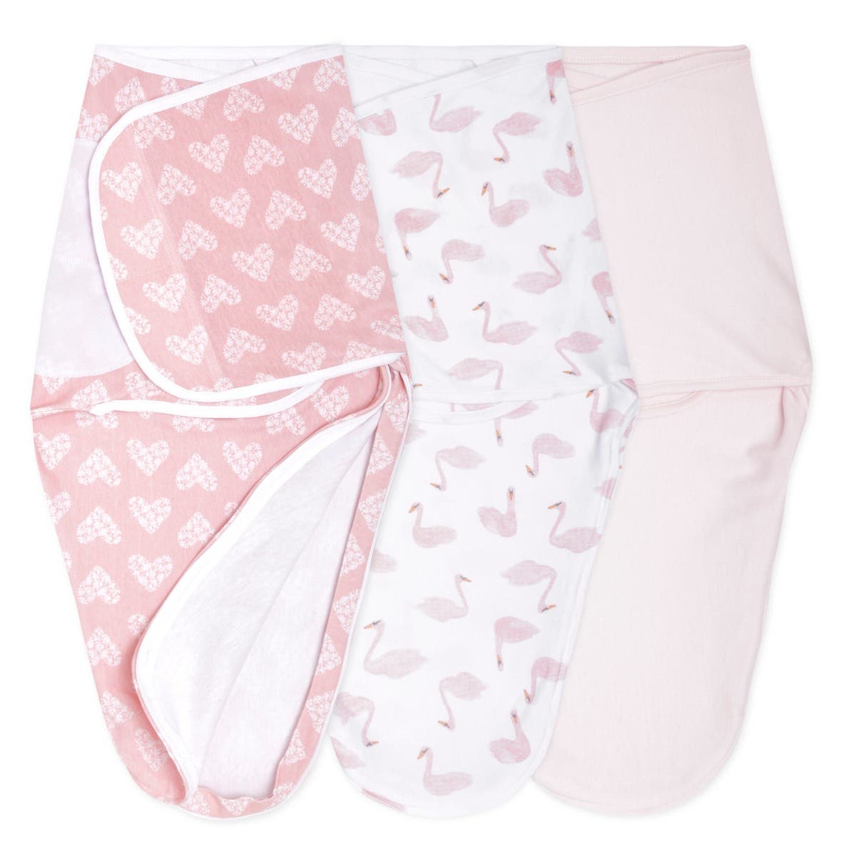 essentials wrap swaddles 3 pack - briar rose by aden + anais