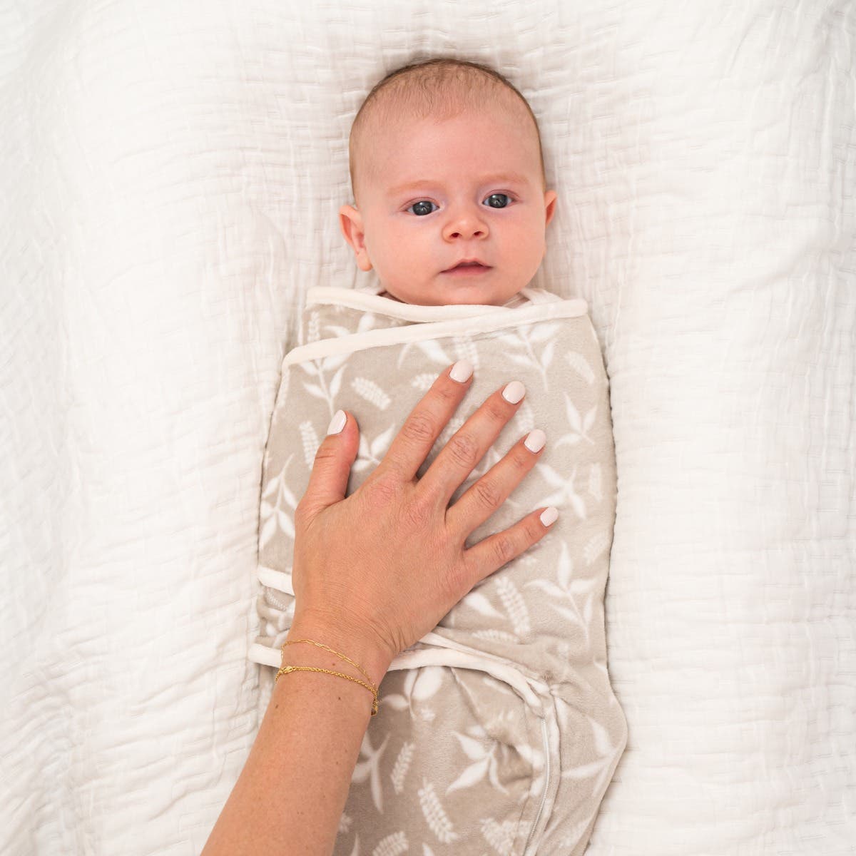 essentials velboa wrap swaddles quick change 3 pack -rockland marsh by aden + anais