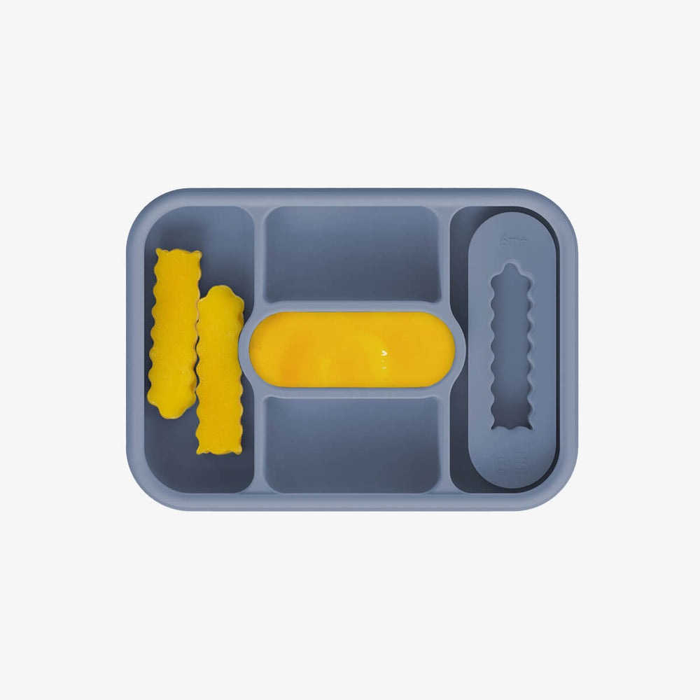 Baby-Led Weaning Travel Box- Indigo by EZPZ