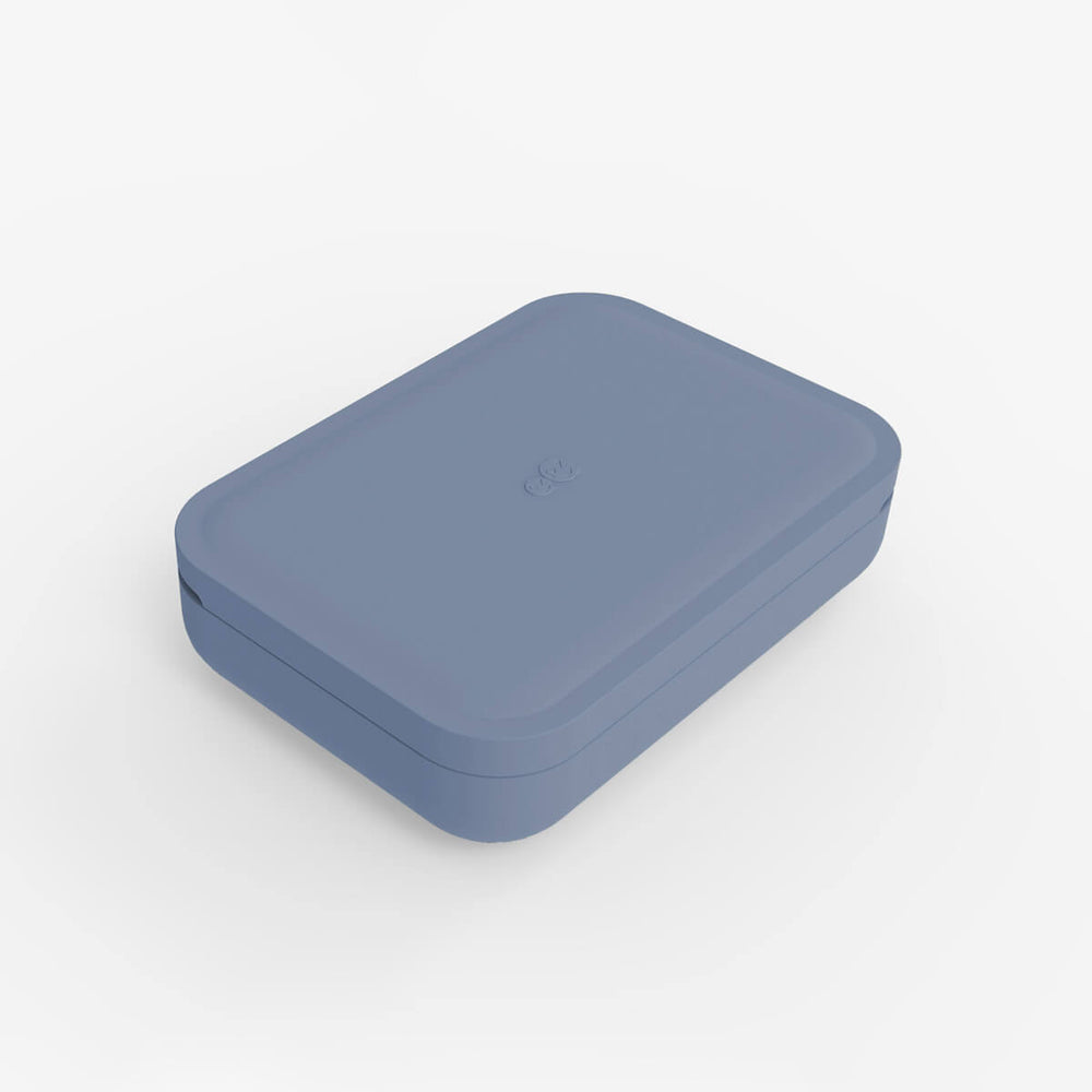 Baby-Led Weaning Travel Box- Indigo by EZPZ