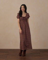Women's Dillon Maxi Dress || Mulberry Iris by Rylee + Cru