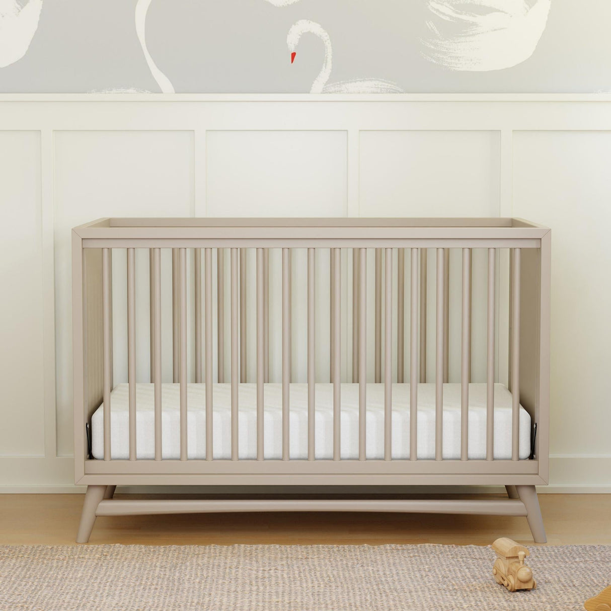 Babyletto Peggy 3-in-1 Convertible Crib with Toddler Bed Conversion Kit