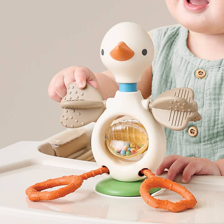 Itzy Twist & Bop- High Chair Sensory Toy Goose by Itzy Ritzy