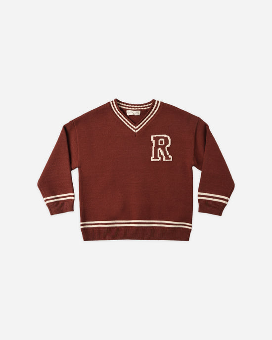 Redwood Sweater || Brick by Rylee + Cru