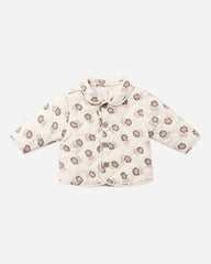 Quilted Jacket || Fall Floral by Quincy Mae