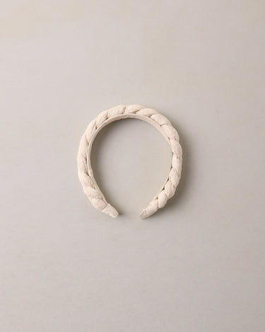 Braided Headband || Embroidered Floral by Noralee