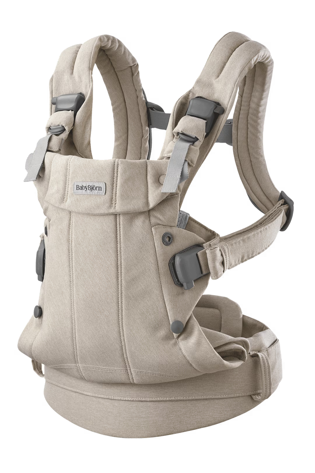Baby Carrier Harmony- Light Beige, Woven Mélange by BabyBjorn