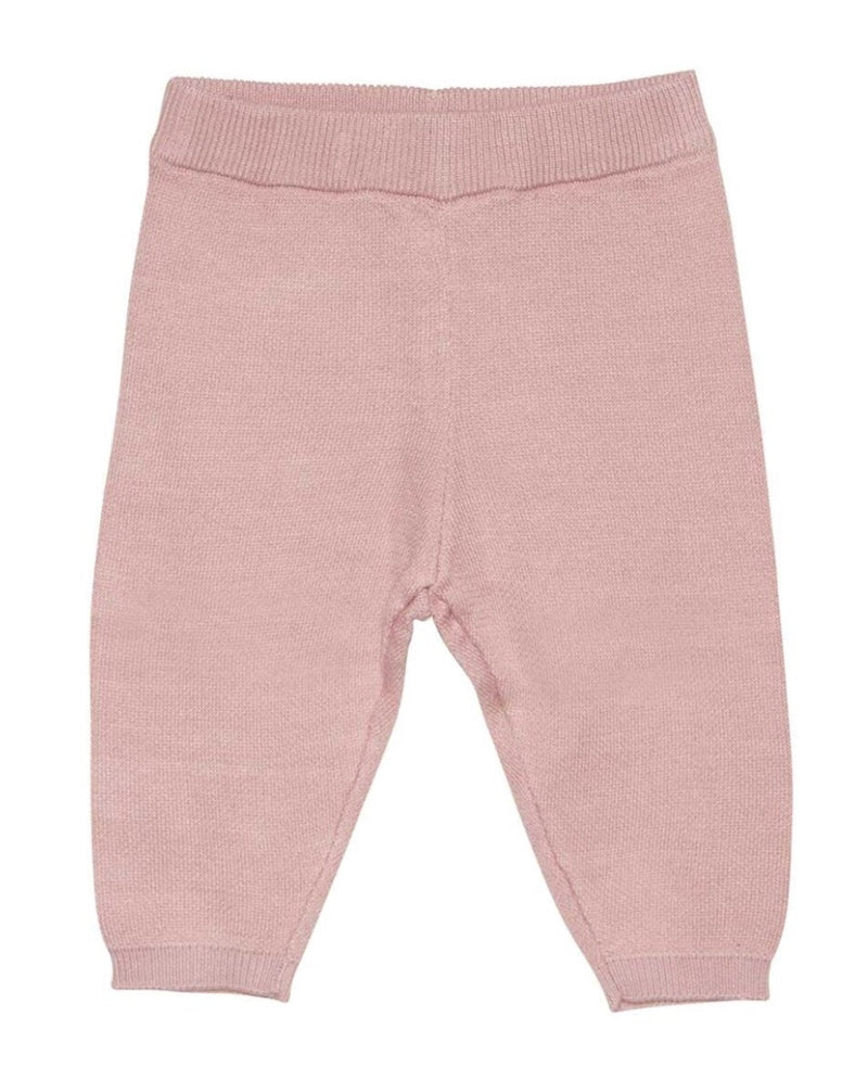 Knit Pants in Misty Rose by Fixoni