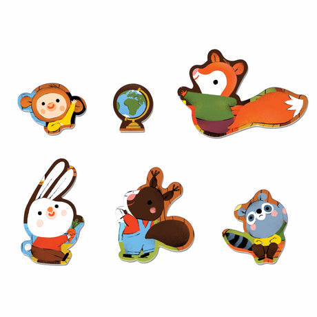 Forest School 25 Piece Floor Puzzle by Mudpuppy