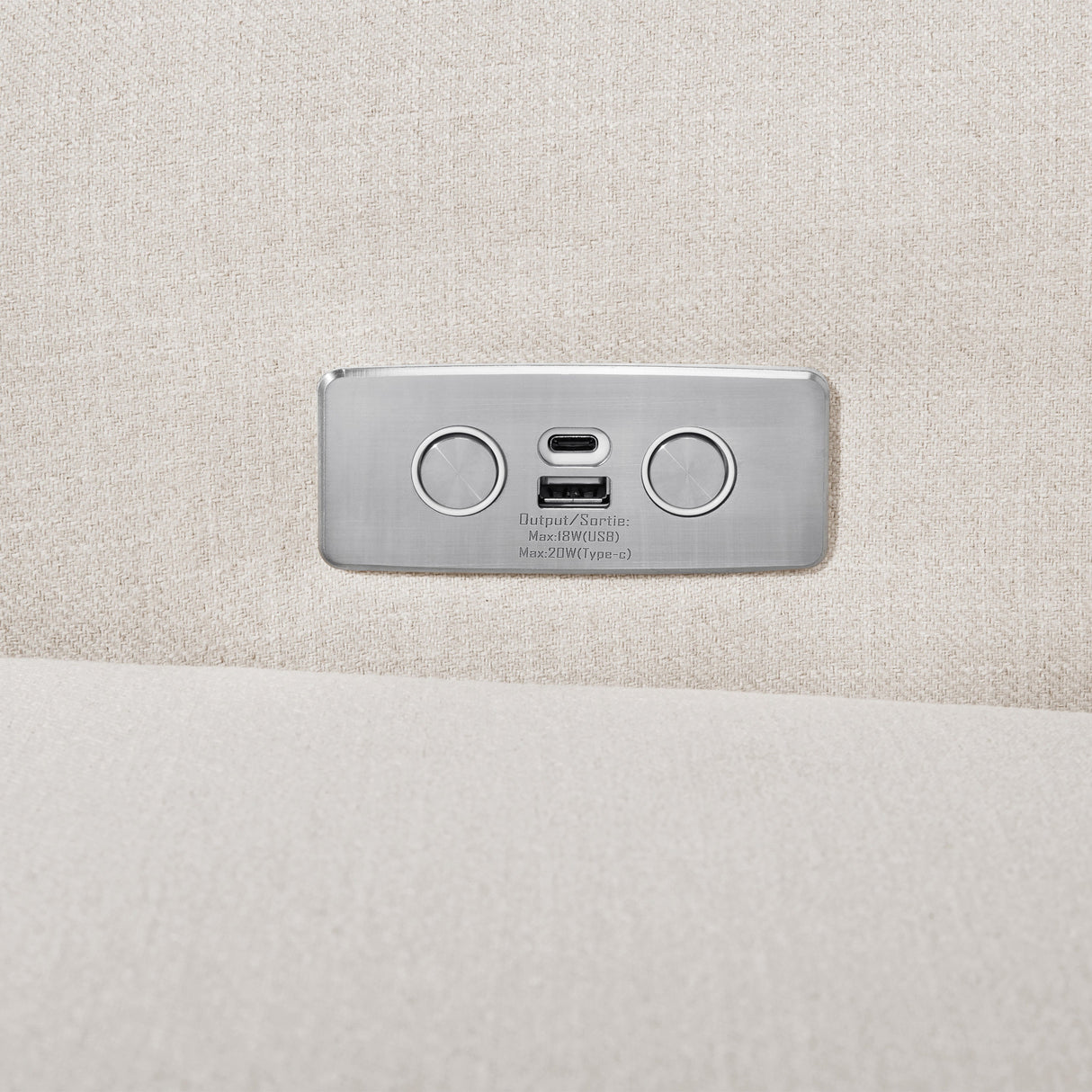 Monogram by Namesake Monroe Power Recliner and Swivel Glider