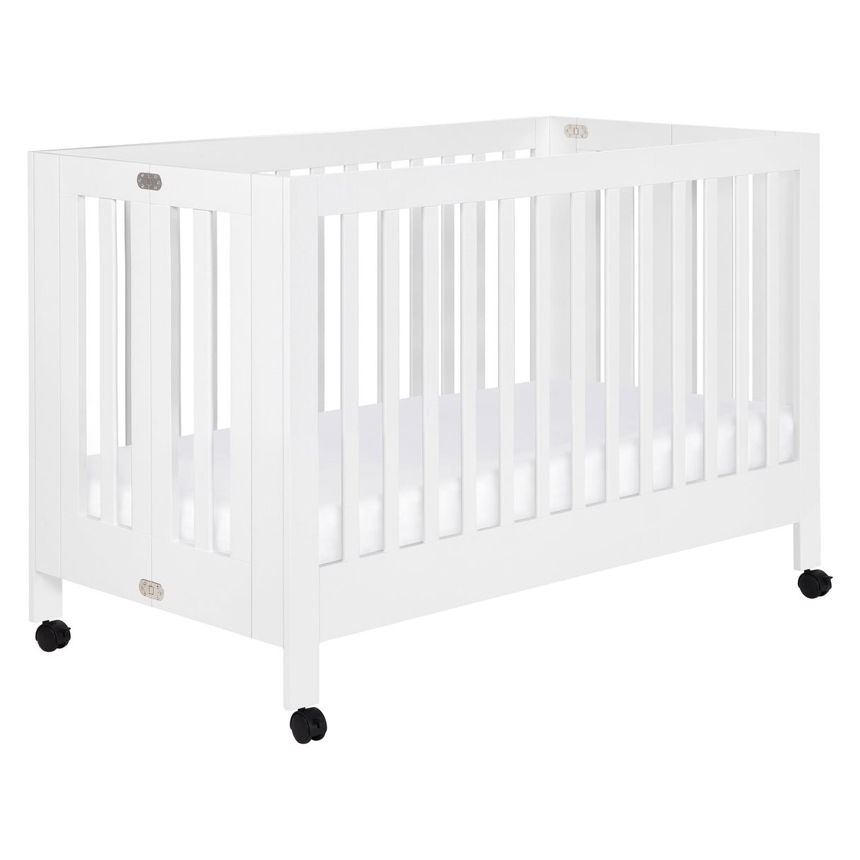 Babyletto Maki Portable Folding Crib with Toddler Bed Conversion Kit