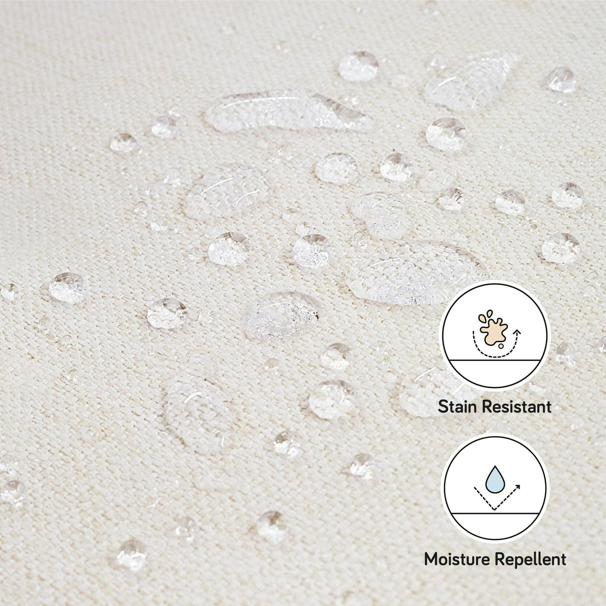 Babyletto Cali Storage Ottoman in Eco-Performance Fabric | Water Repellent & Stain Resistant