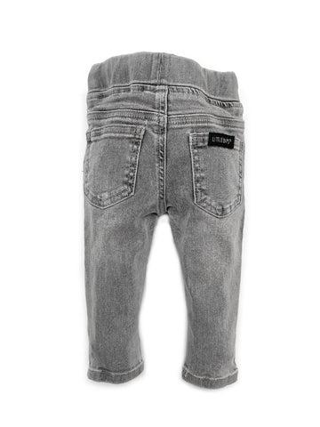 Grey Wash Denim by Little Bipsy