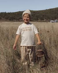 Raw Edge Tee || Happy Camper by Rylee + Cru