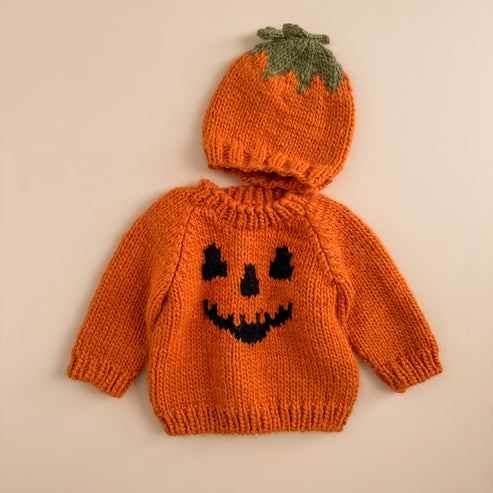 Pumpkin Hat, Orange by The Blueberry Hill
