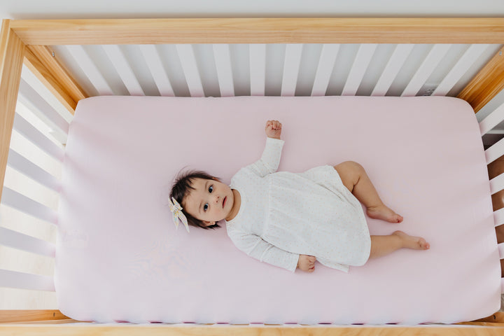Crib Sheet in Blossom by Copper Pearl