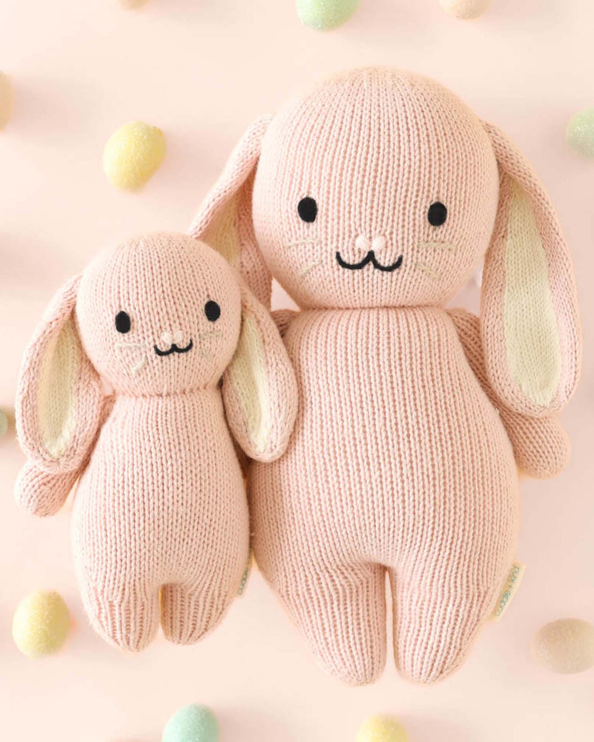 big baby bunny (rose) by cuddle + kind