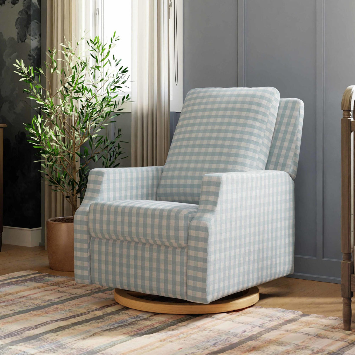 Namesake Crewe Recliner and Swivel Glider