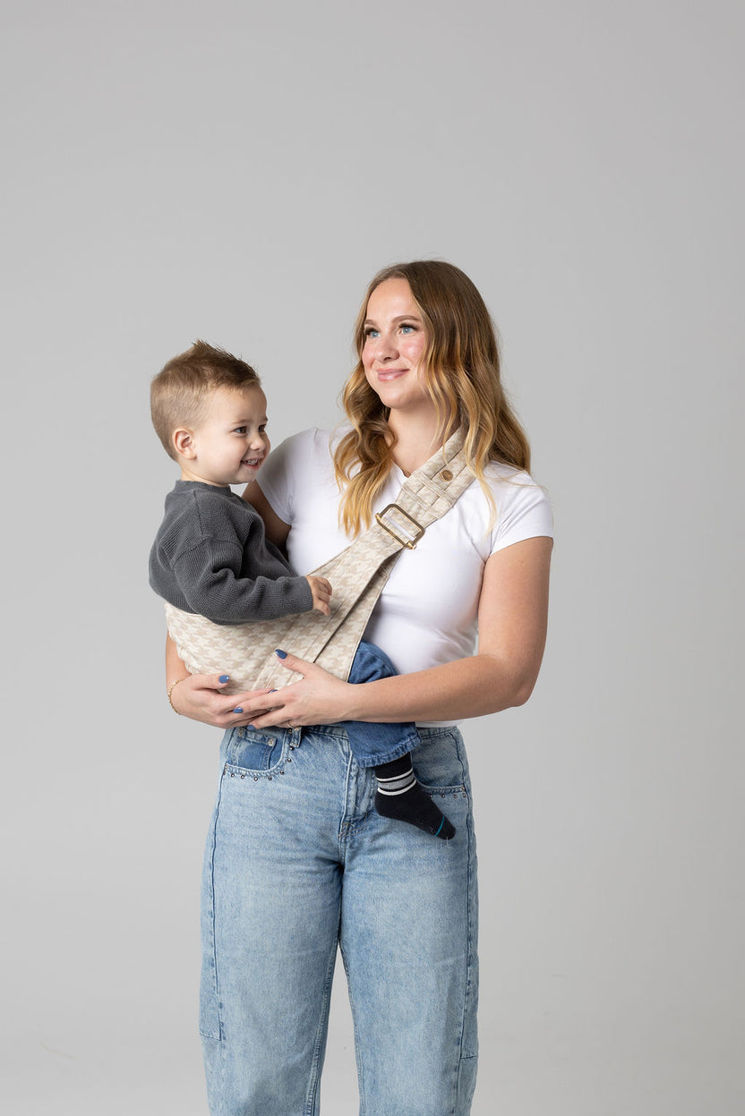 The Monarch Toddler Sling- Houndstooth by Mabe