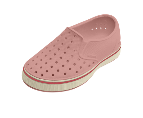 Native Miles Kids- Canyon Pink/Bone White