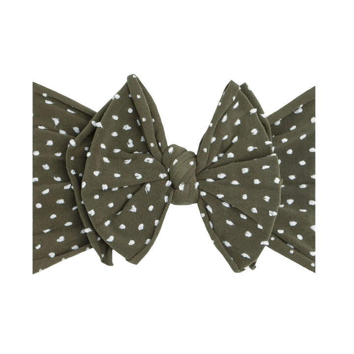 FAB-BOW-LOUS® - Artichoke Shabby Dot by Baby Bling