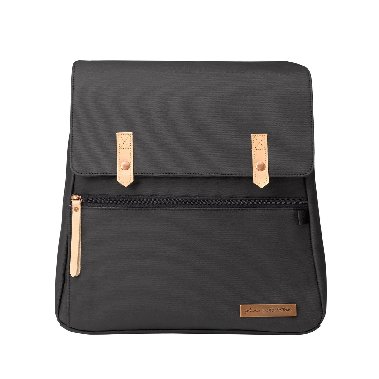 Meta Backpack in Black Matte Canvas by Petunia Pickle Bottom