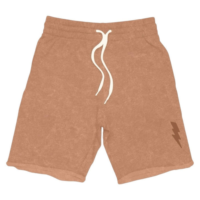 Rad Sweat Shorts - Mineral Brick by Tiny Whales