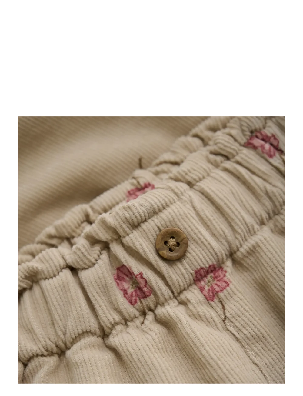 Corduroy Pants- Oxford Tan by Minymo