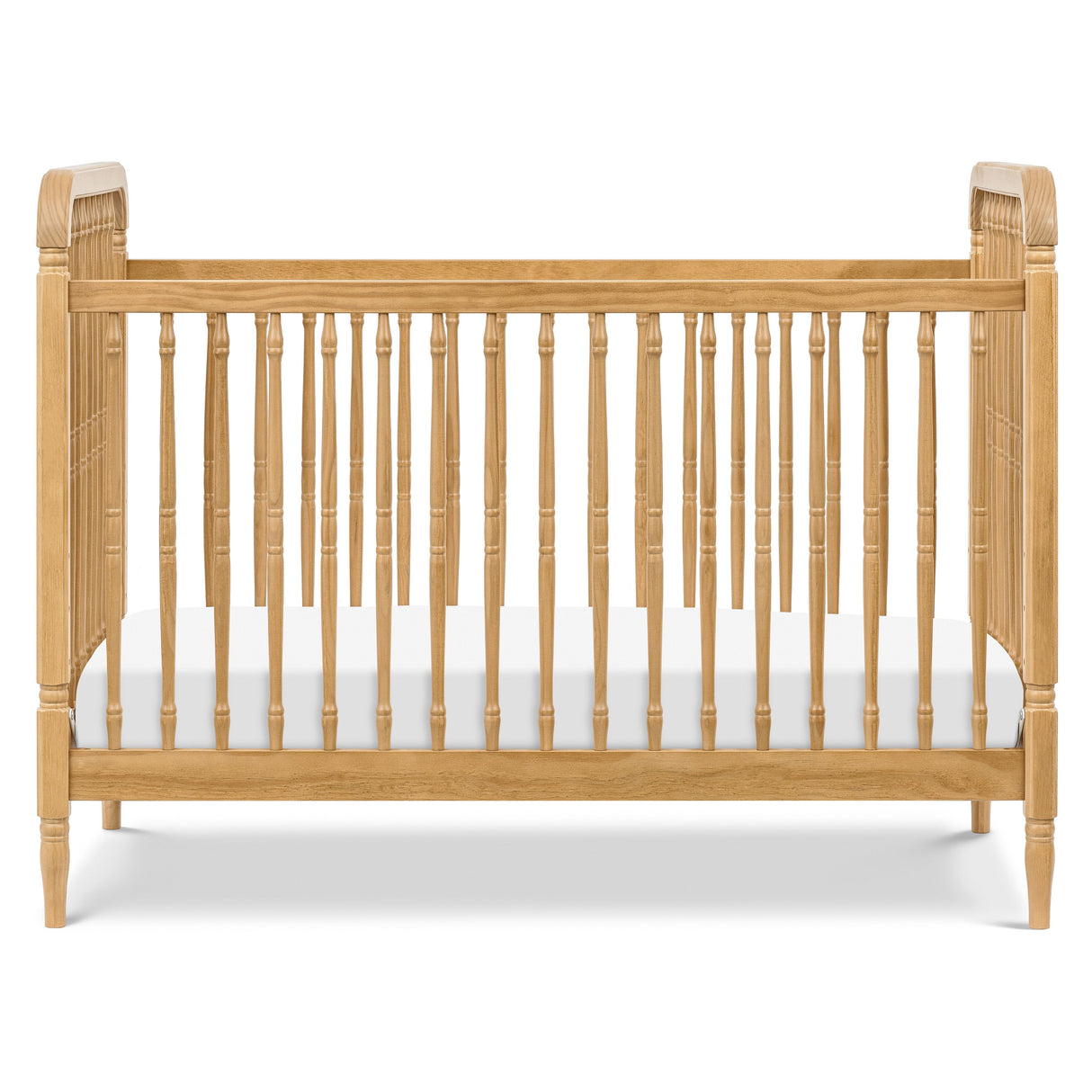 Namesake Liberty 3-in-1 Convertible Spindle Crib with Toddler Bed Conversion Kit
