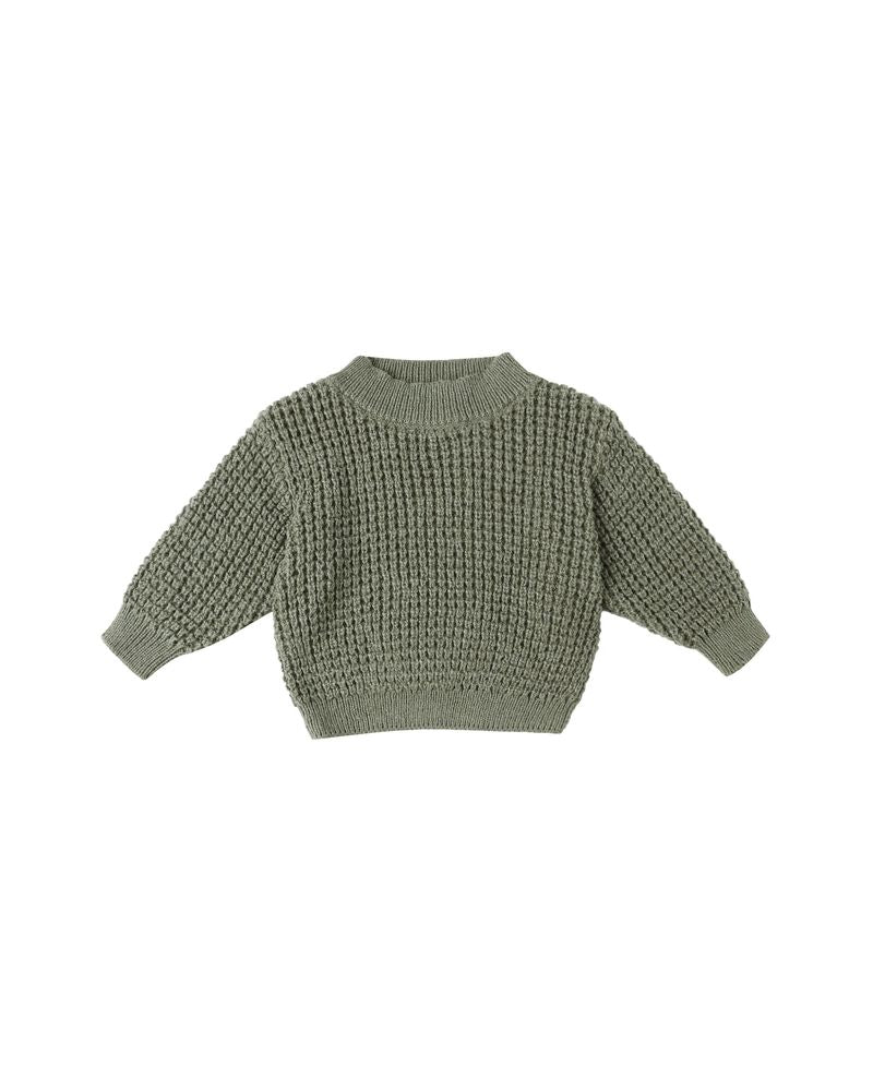 Chunky Knit Sweater || Forest by Quincy Mae