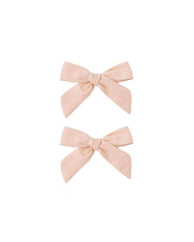 Bows, Set Of 2 || Blush by Rylee + Cru
