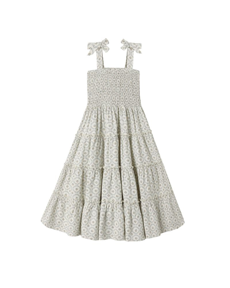 Taylor Dress || Green Fleur by Rylee + Cru