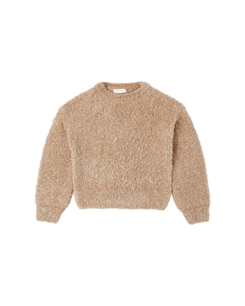 Aspen Sweater || Toffee Boucle by Rylee + Cru
