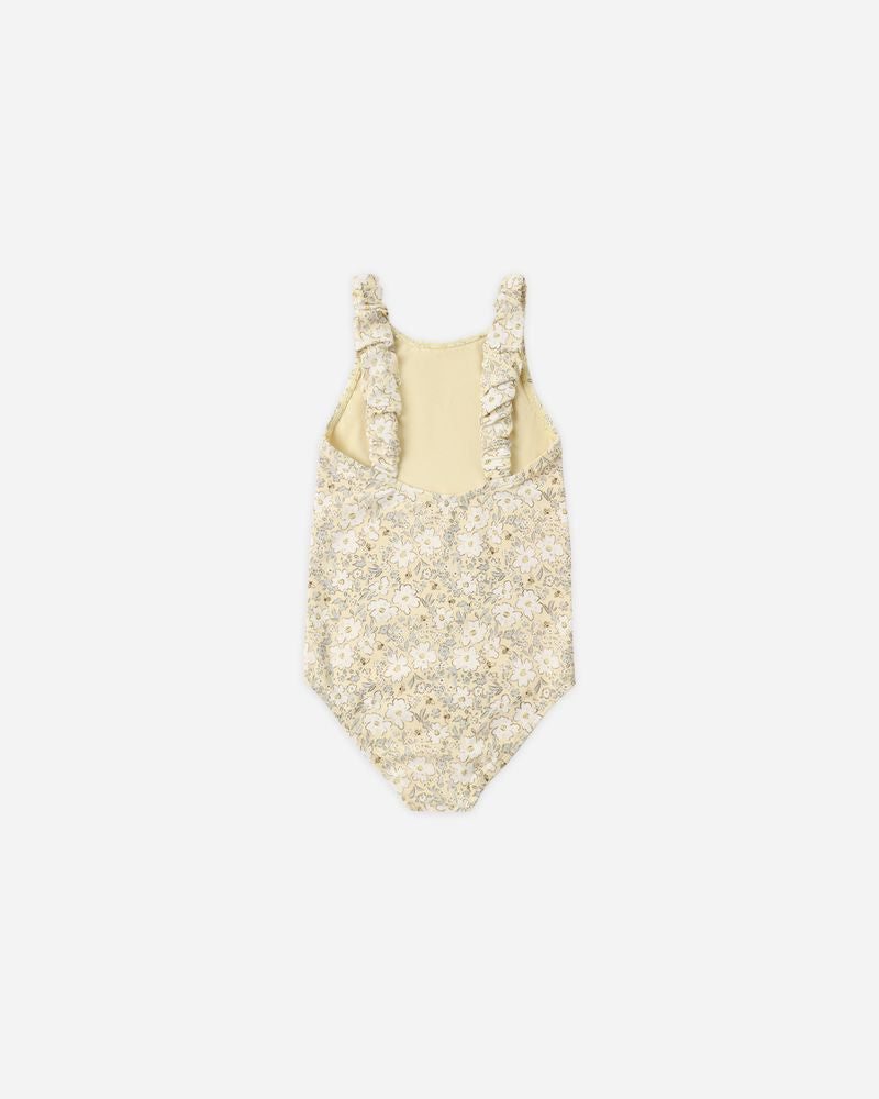 Scrunch One-Piece || Lemon Meadow by Rylee + Cru
