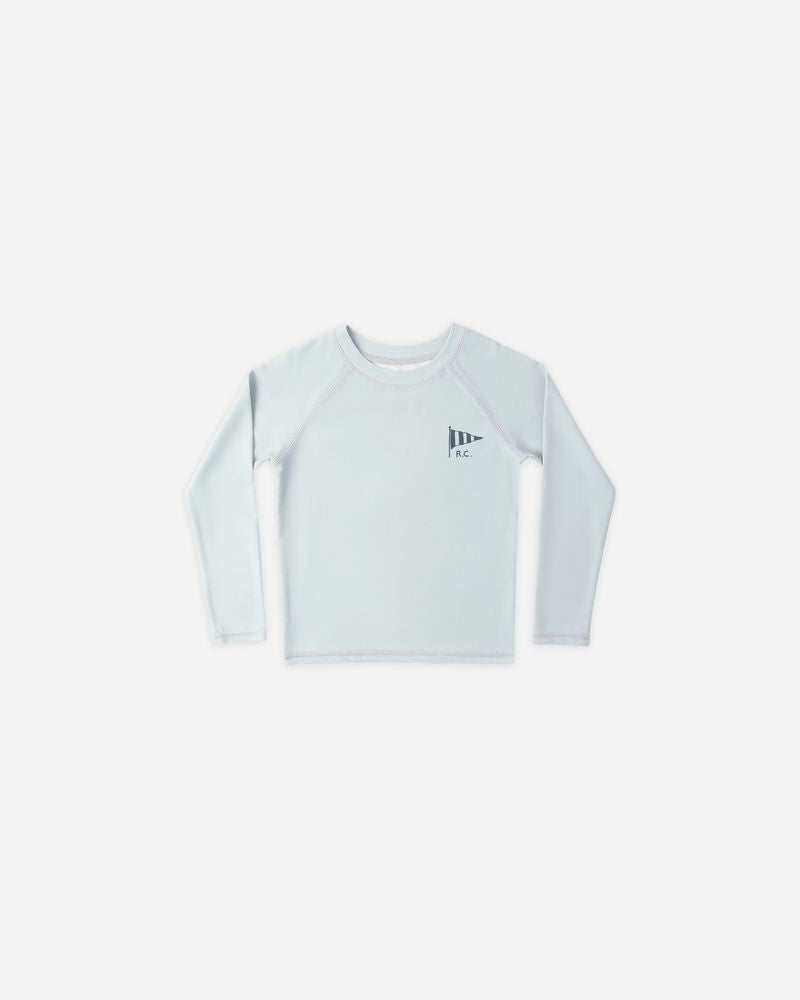 Long Sleeve Rashguard || Light Blue by Rylee + Cru