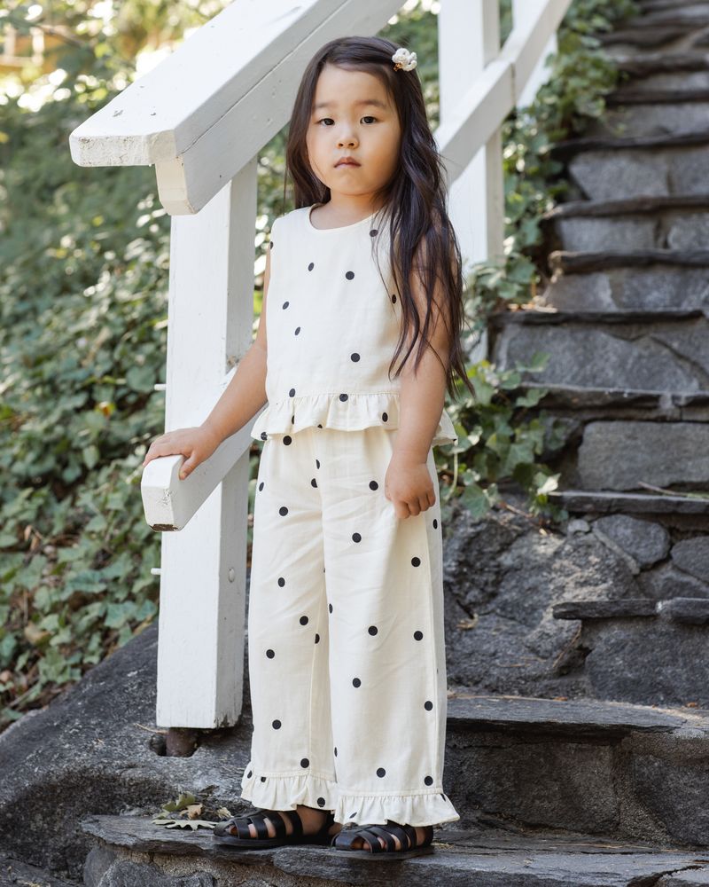 Wide Leg Pant || Polka Dot by Rylee + Cru