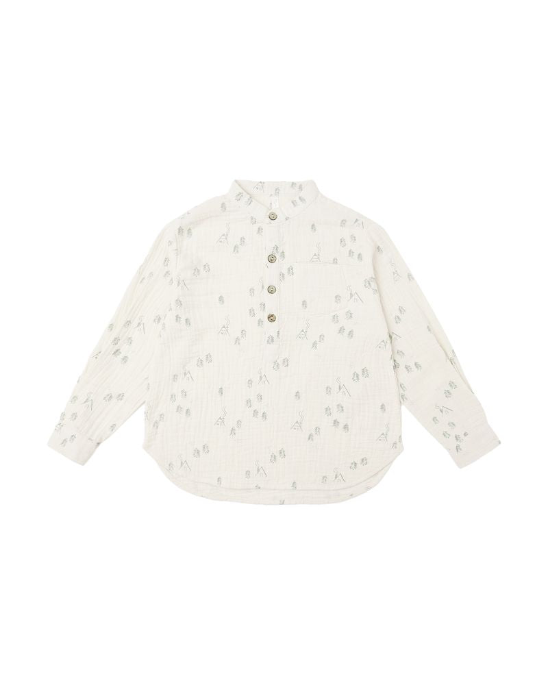 Long Sleeve Mason Shirt || Woods by Rylee + Cru