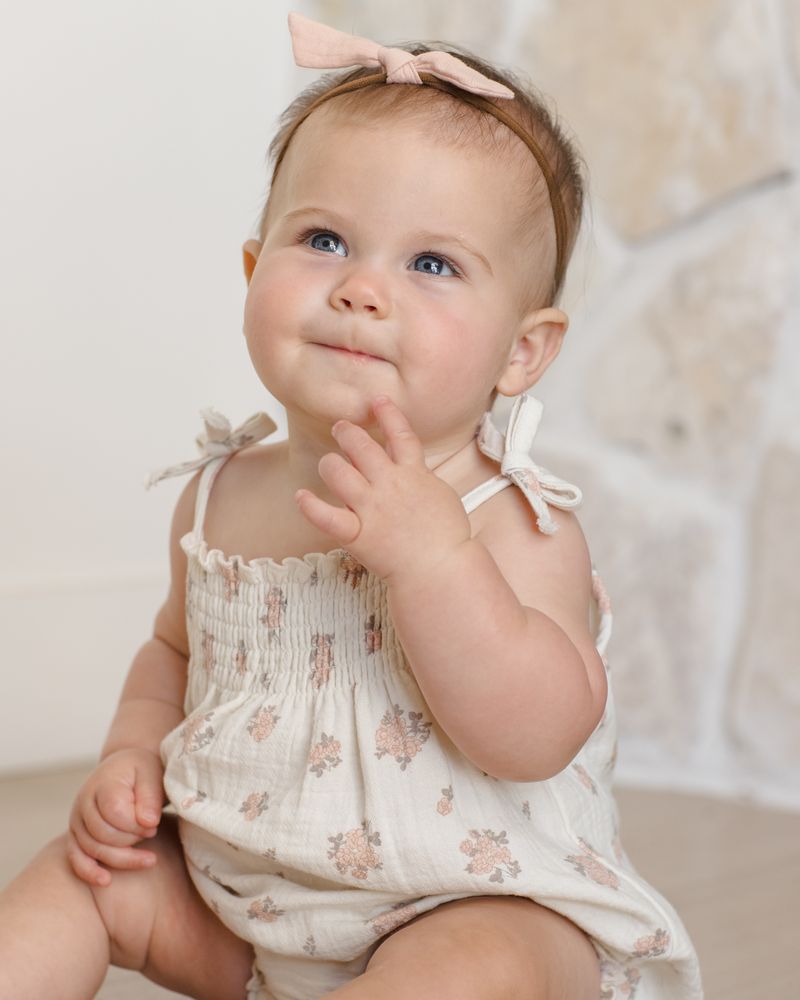 Betty Romper || Garden Rose by Quincy Mae
