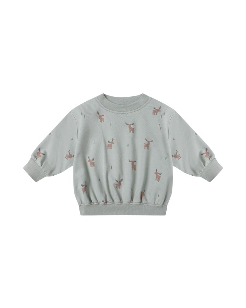 Relaxed Sweatshirt || Moose by Quincy Mae