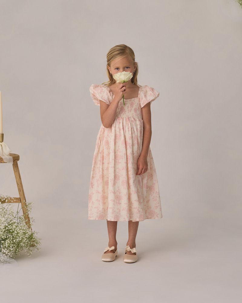 Hazel Dress | Blush English Rose by Rylee + Cru