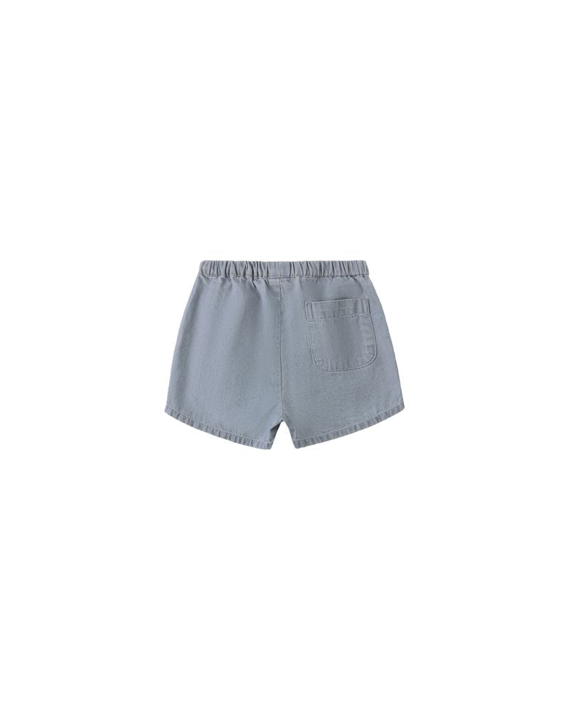 Utility Short || Chambray by Quincy Mae