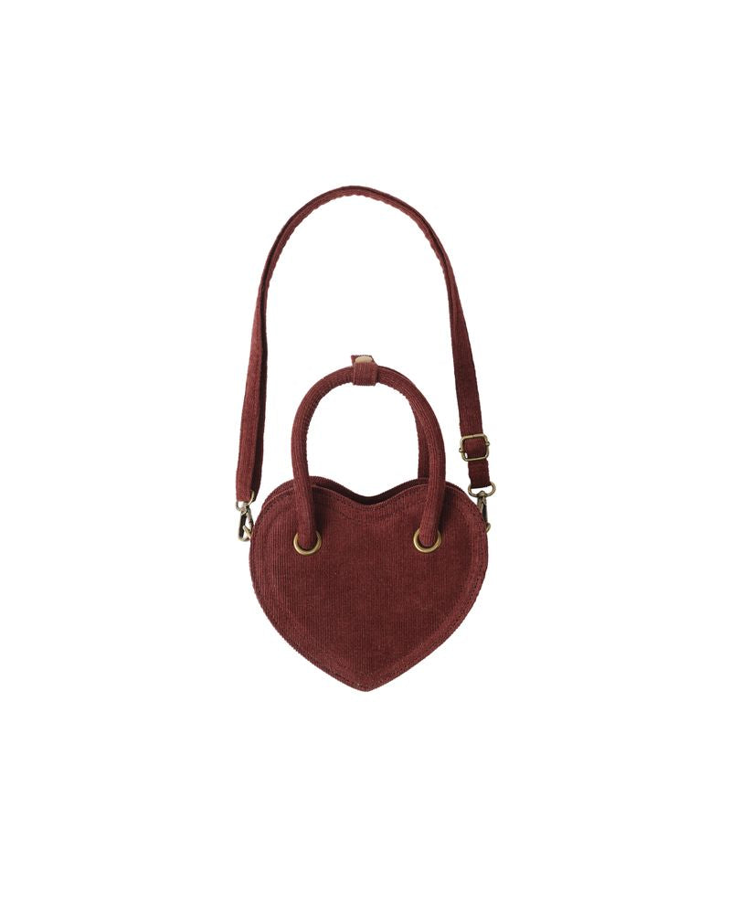 Heart Purse | Burgundy by Rylee + Cru
