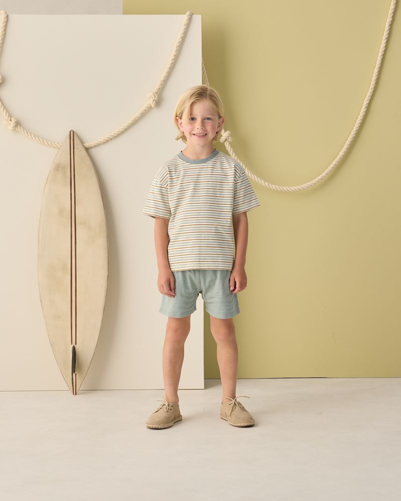 Relaxed Tee || Vintage Stripe by Rylee + Cru