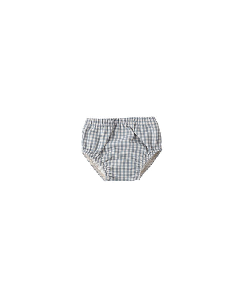 Swim Diaper || Ocean Gingham by Quincy Mae