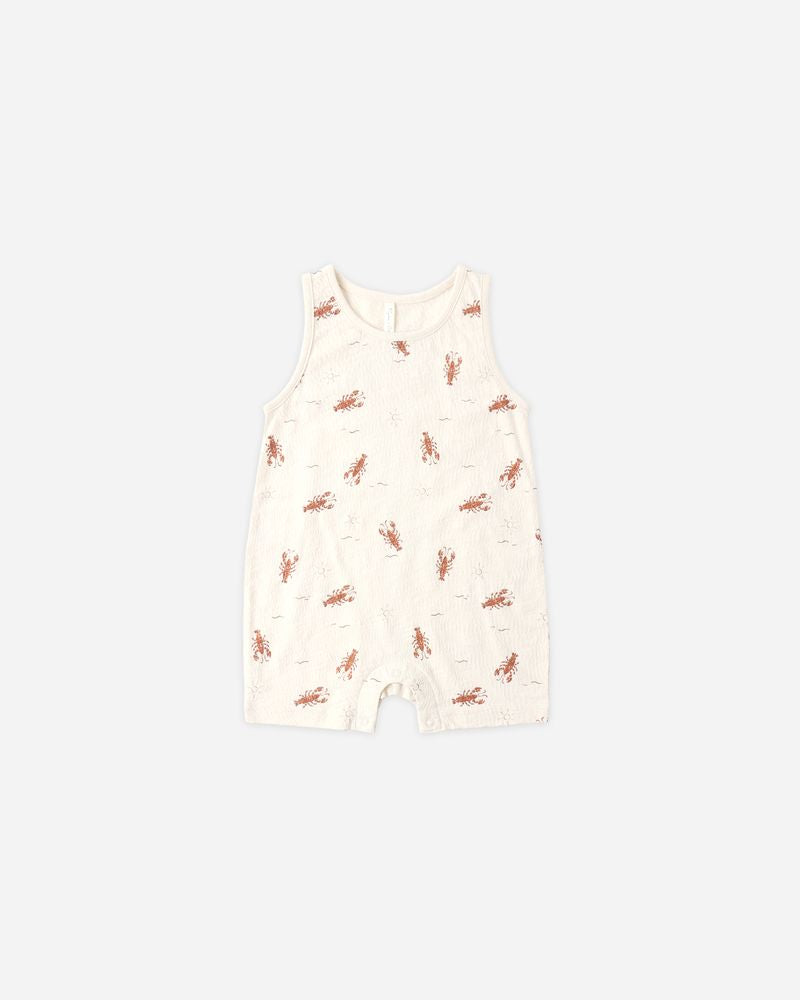 Sleeveless One-Piece || Lobster by Rylee + Cru