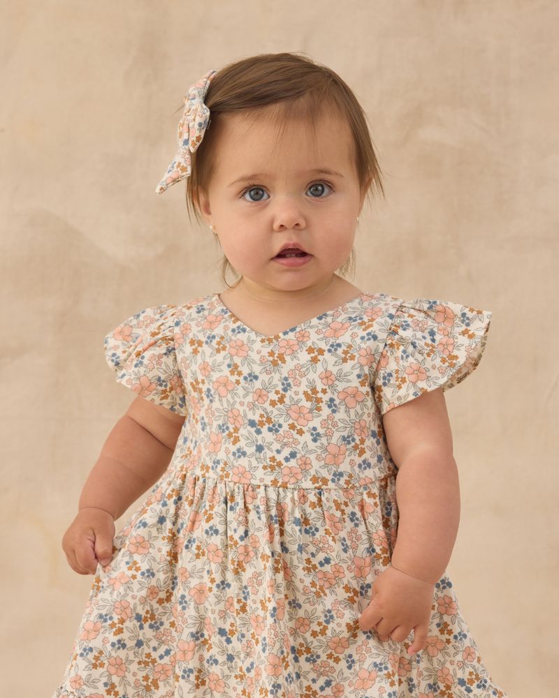 Lila Romper || Flower Field by Rylee + Cru
