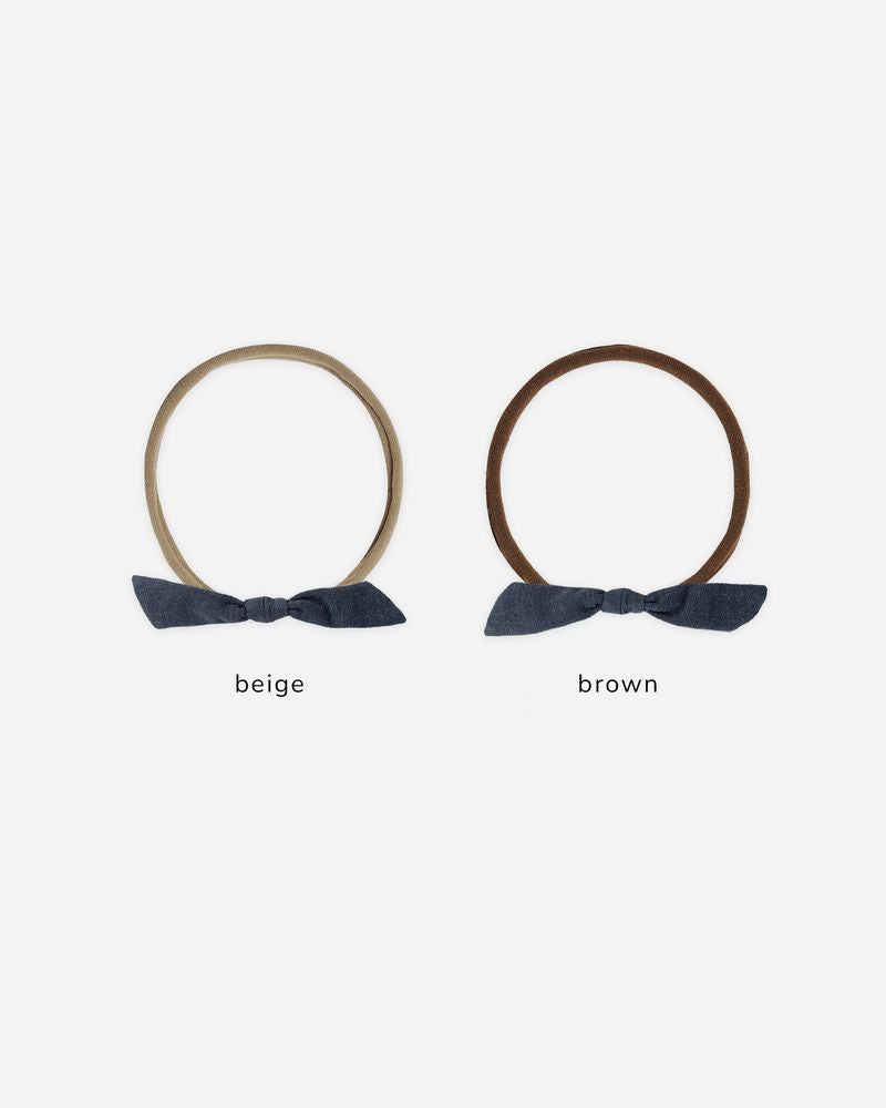 Little Knot Headband || Navy by Rylee + Cru