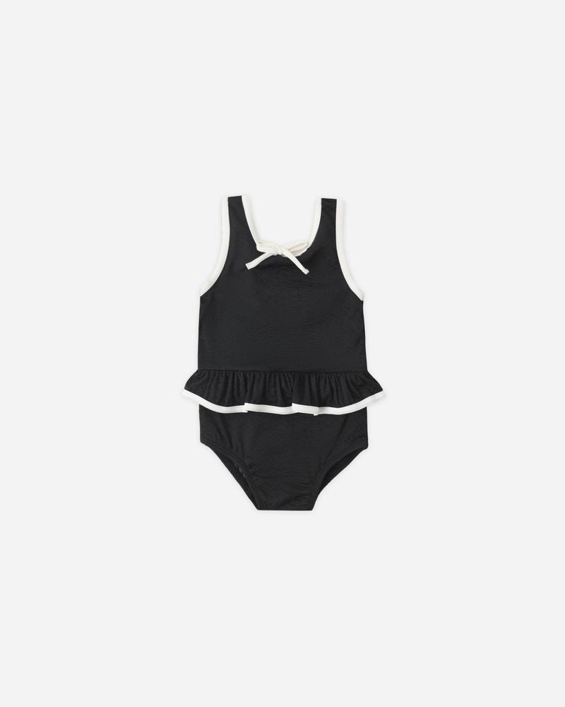 Skirted One-Piece || Black by Rylee + Cru