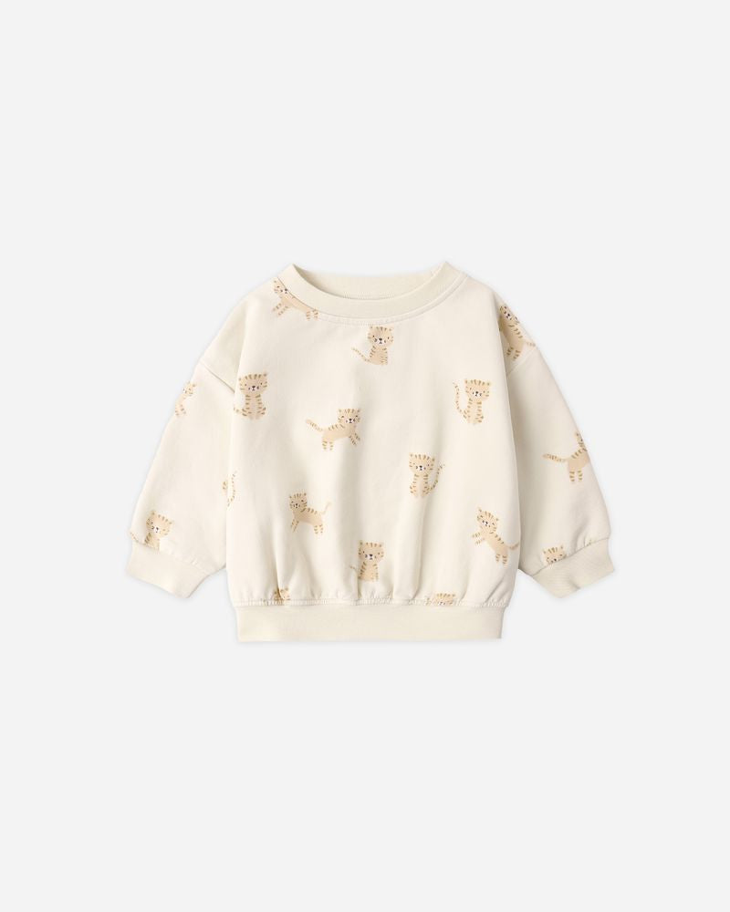 Relaxed Sweatshirt || Tigers by Quincy Mae